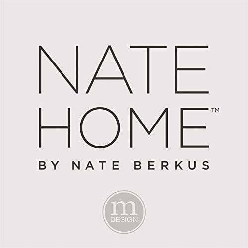 Nate Home 6-Bottle Organizer Set of 2 Clear Stainless Steel