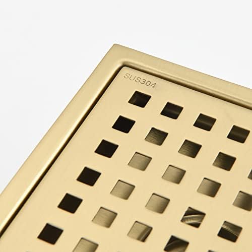 YLIEHS Square Drain Cover for Showers and Kitchens
