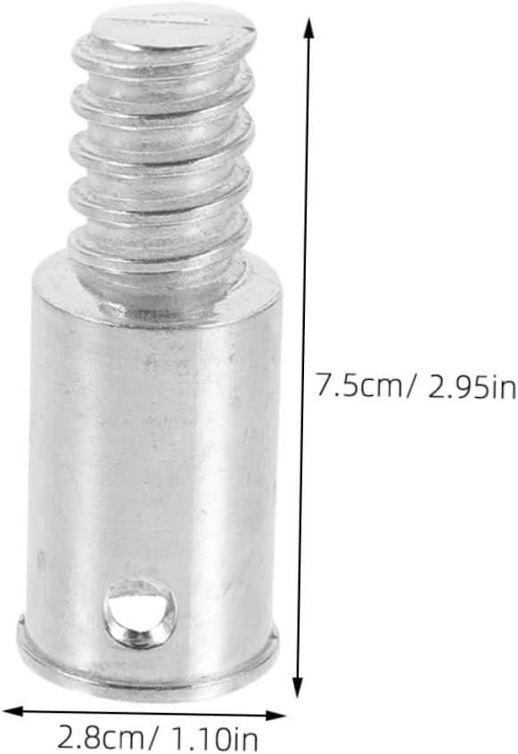 25mm Aluminum Alloy Broom Handle Adapter 2 Pcs