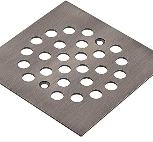Square 425 Inch Screw-in Shower Drain Cover Replacement