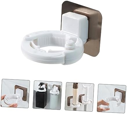STOBAZA 3pcs Non-Punching Wall-Mounted Shower Gel Holders