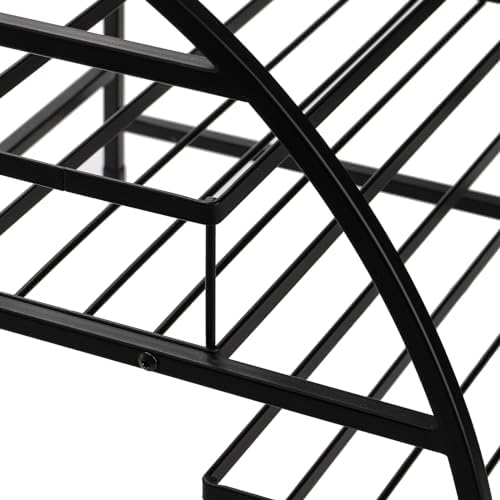 SOUJOY 3-Tier Metal Wire Syrup Rack Organizer