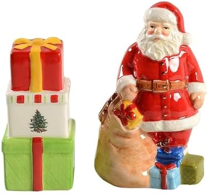 Spode Christmas Tree Salt and Pepper Shaker Set 1