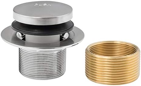 Artiwell Tip-Toe Tub Trim Set with 2-Hole Overflow Faceplate