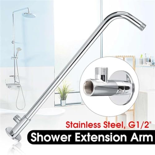 Adjustable Shower Head Extension Arm for Wall Mount