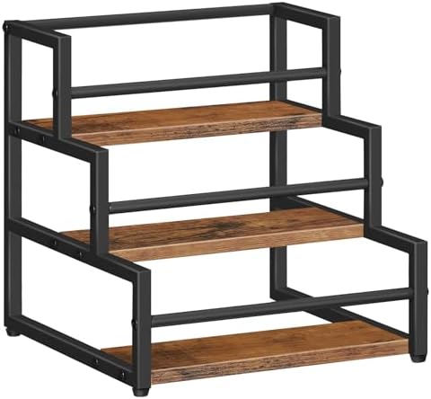 HOOBRO 3-Tier Syrup Rack Organizer for Coffee Bar and Kitchen