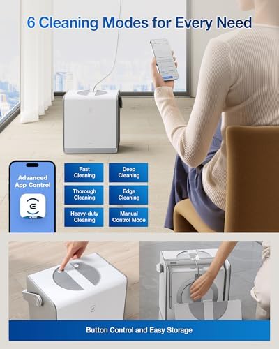 ECOVACS WINBOT W2 Pro Window Cleaning Robot with Multi-Functional Station