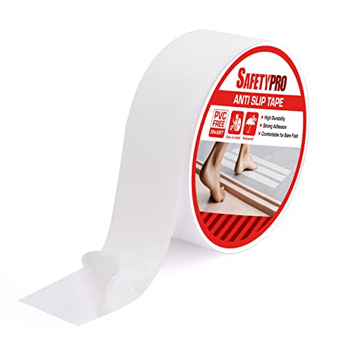 SafetyPro Clear Anti-Slip Tape 2x50 Waterproof Traction