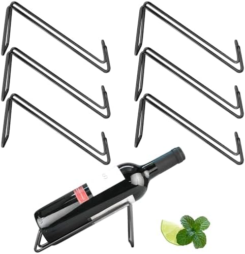 SuproBarware Stainless Steel Wine Rack - Set of 6