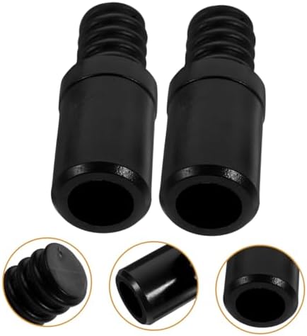 4pcs Callaron Plastic Broom Handle Threaded Tips