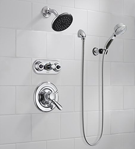 Delta 9-Spray Touch-Clean Handheld Shower with Chrome Hose
