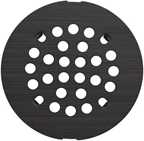 RRAJJ 4-14 Inch Round Snap-in Shower Drain Cover Replacement
