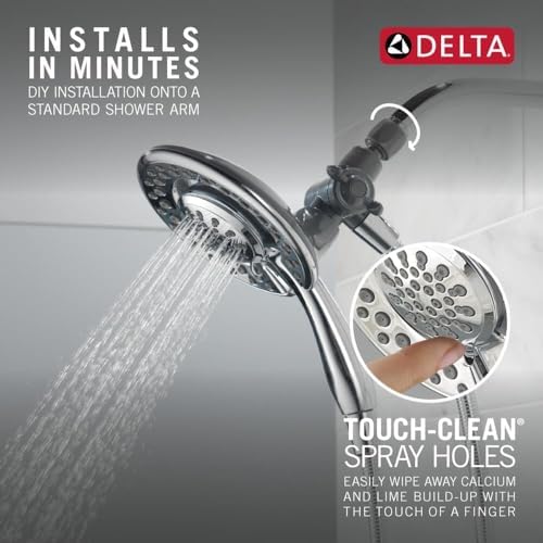 Delta In2ition 4 Setting 2-in-1 Handheld and Showerhead Chrome