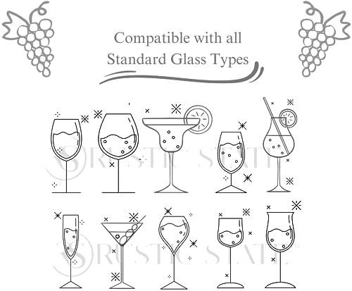 Rustic State 4 Sectional Wine Glass Rack