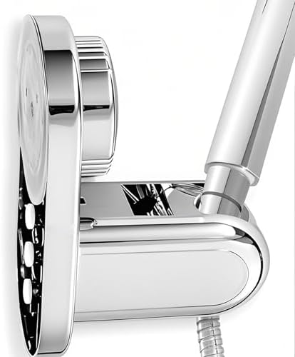 RIVOODS Adjustable Shower Head Holder with 90 Downward