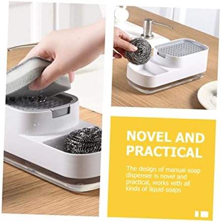 GLEAVI Large Capacity Soap Dispenser for Kitchen