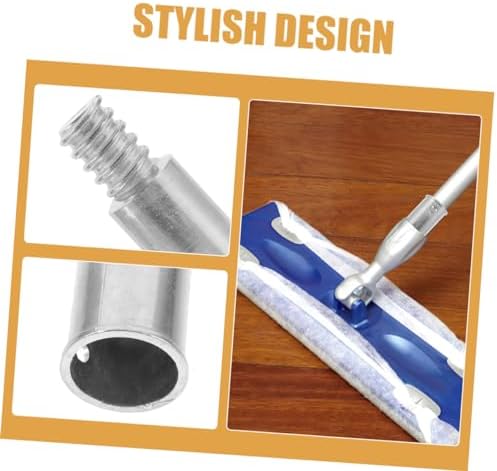 25mm Aluminum Alloy Broom Handle Adapter 2 Pcs