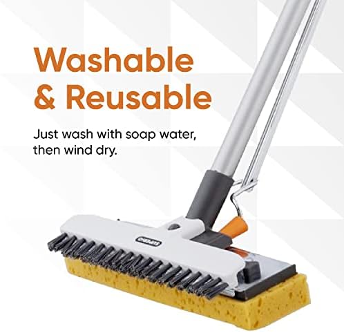 Superio Sponge Mop Refill - 9x3 Inches for Butterfly Mop