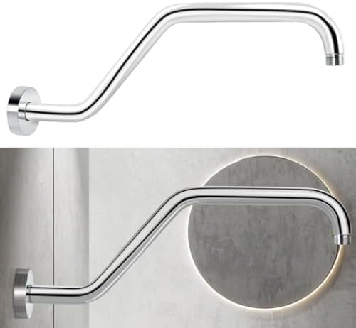 QINGFAN Multipurpose Shower Arm with Matte Black Finish