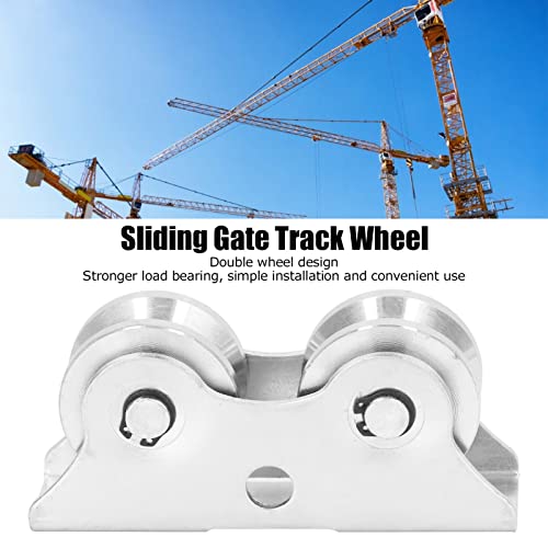Yuecoom V Shaped Double Bearing Groove Wheel for Heavy Duty Use
