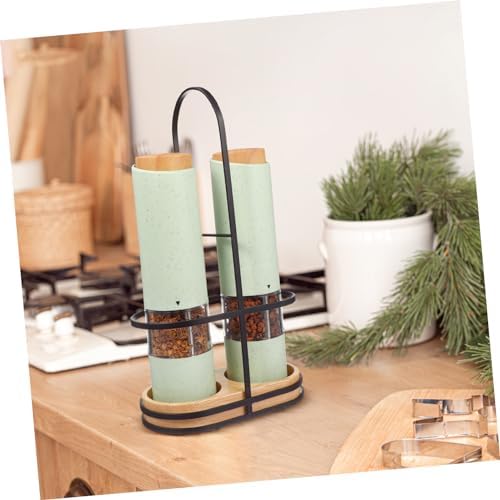 DECHOUS 2-Piece Electric Salt Pepper Shaker Set 1