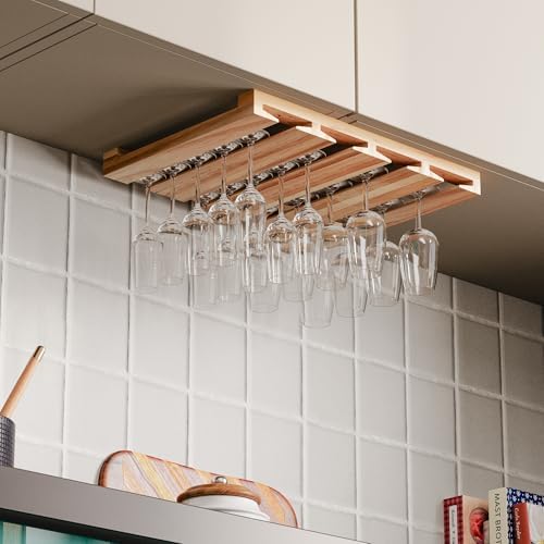 Rustic State 4 Sectional Wine Glass Rack