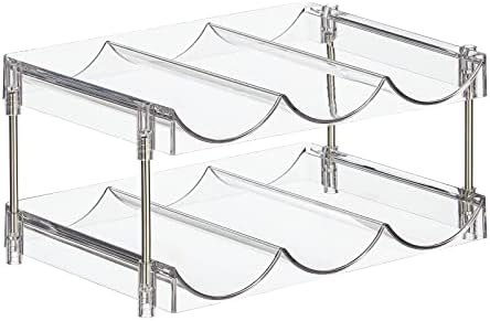 Nate Home 6-Bottle Organizer with 2 Tiers