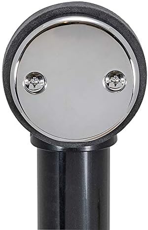 EZ-FLO 1-12 Inch ABS Bath Waste Drain Kit with Chrome Trim