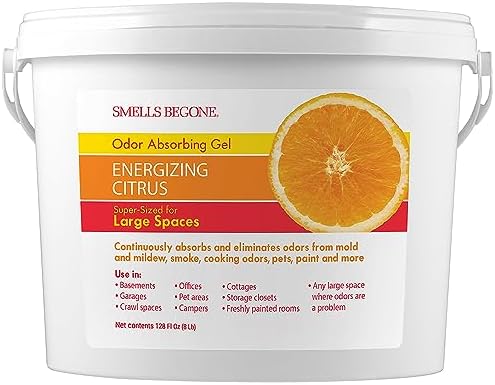 SMELLS BEGONE 1-Gallon Odor Absorber Gel - Citrus Scent