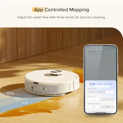 Roborock Q7 M5 Robotic Vacuum and Mop Combo White