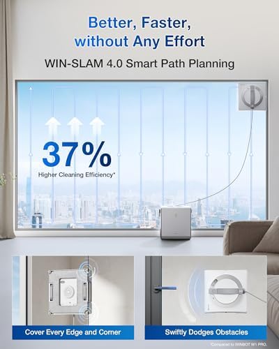 ECOVACS WINBOT W2 Pro Window Cleaning Robot with Multi-Functional Station