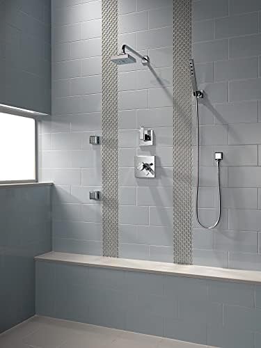 Delta H2Okinetic Raincan Shower Head SpotShield Stainless
