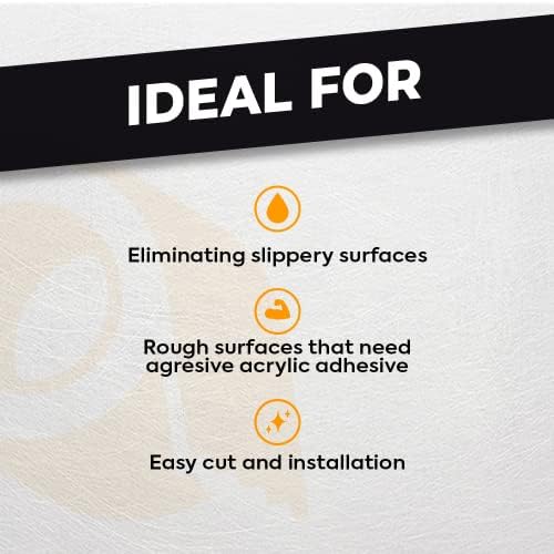 WOD ASTC32 Heavy Duty Anti Slip Tape - 3 in x 60 ft Yellow