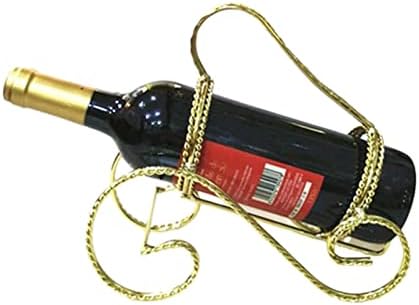 JUSHZ Iron Wine Rack Elegant Home Decor