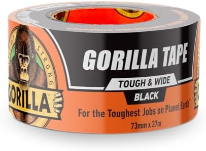 Gorilla 6003001 Duct Tape 30yd Black