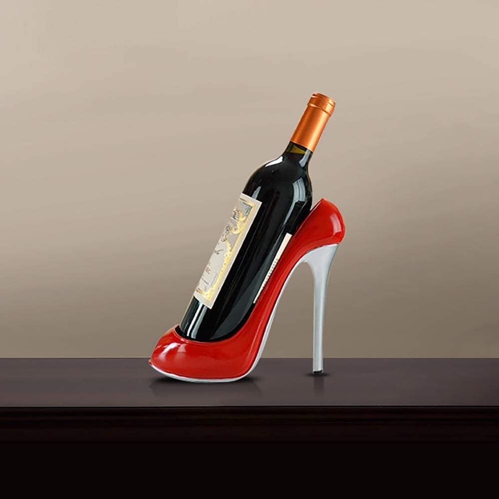 Pkfinrd Red Wine Rack Decoration for Home Office