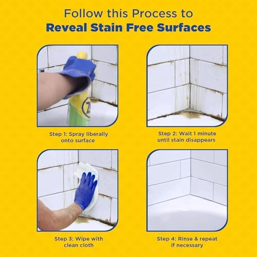 Zep Mold Stain Remover 32 oz Pack of 4