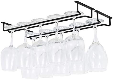 Wallniture Brix Wine Glass Holder Set of 2
