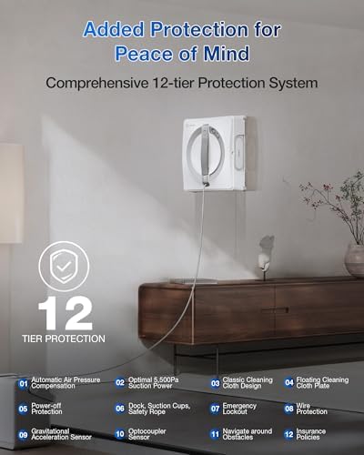 ECOVACS WINBOT W2 Pro Window Cleaning Robot with Multi-Functional Station