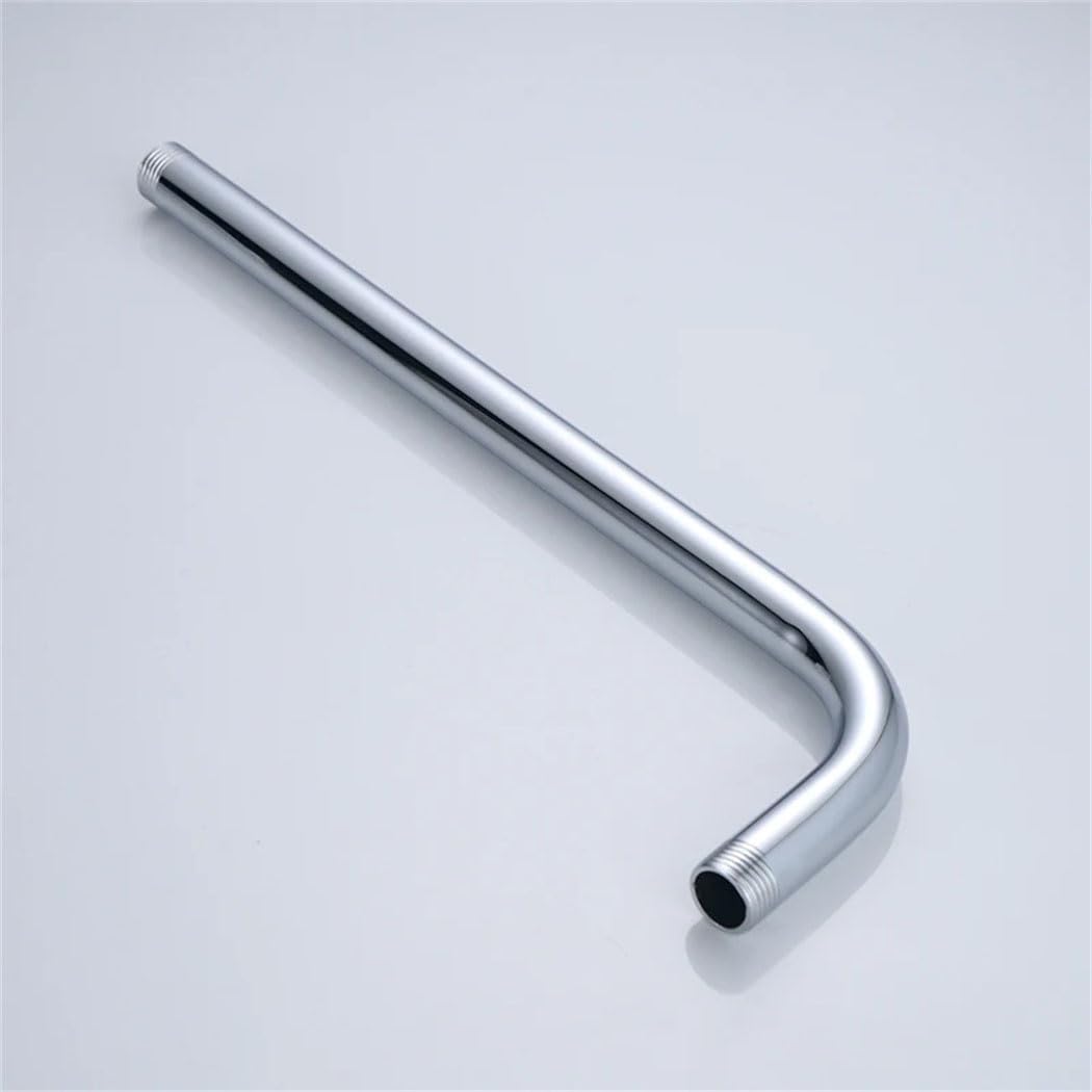 Stainless Steel Shower Arm with Water Inlet for Bathroom Fixtures