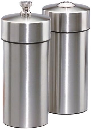 Chef Specialties 55 Inch Stainless Salt Pepper Mill Set