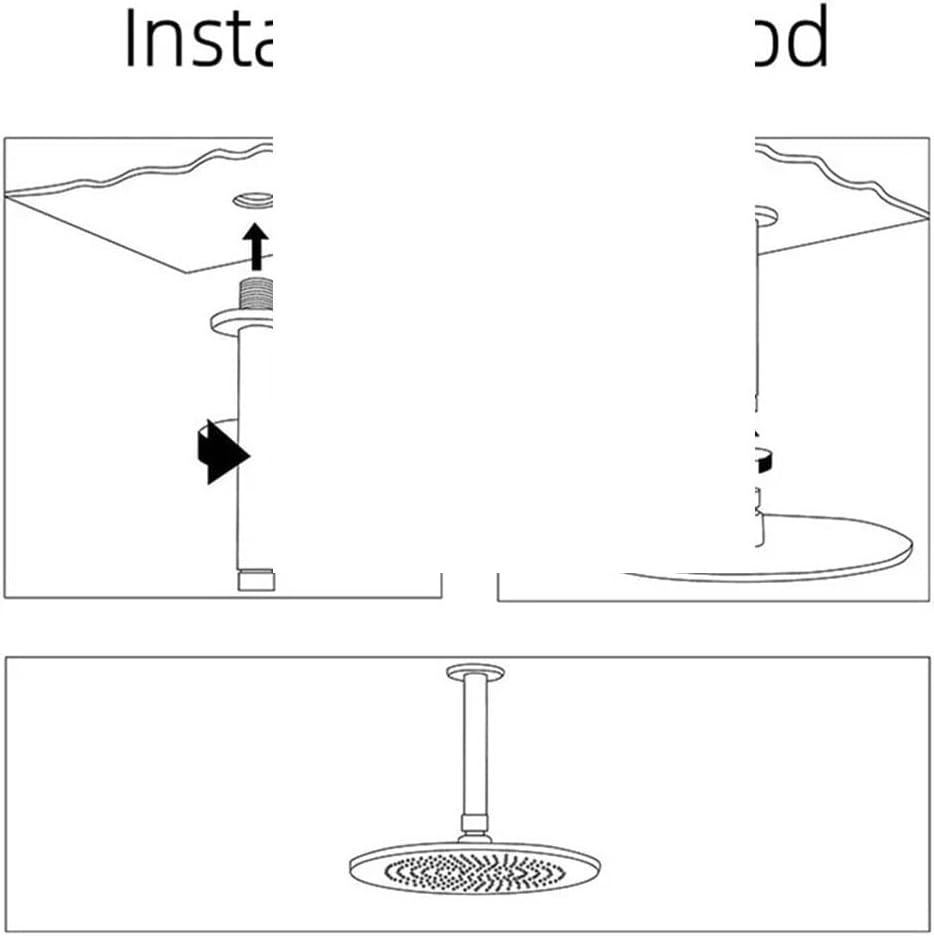 Stainless Steel Chrome Shower Arm Extension Bar