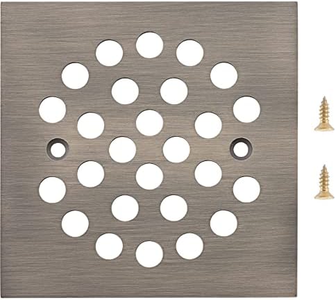 Square 425 Inch Screw-in Shower Drain Cover Replacement
