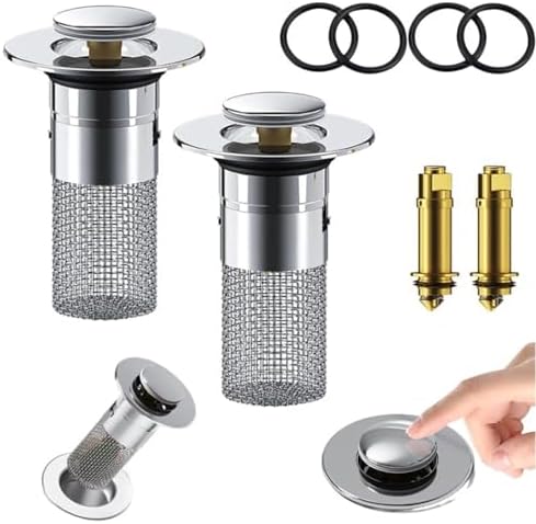 Zjclx Bathroom Sink Drain Stopper 134-145 Inch Universal Replacement