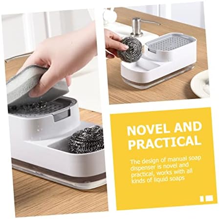 SOPOTUTU Foaming Soap Dispenser for Kitchen Dish Soap