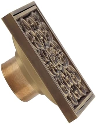 Hilitand Antique Brass Drain Strainer Cover Grate 1