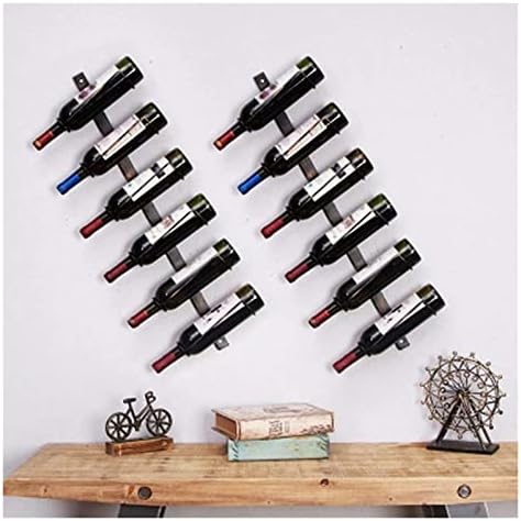 ALDEPO Wall Mounted Wine Rack with 6 Levels