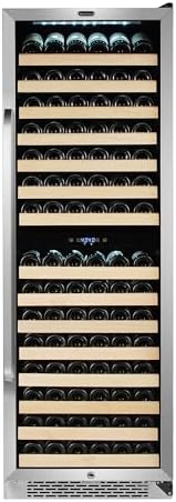 Whynter 164-Bottle Dual Zone Wine Cooler with Display Shelf