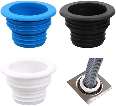 3Pcs Silicone Drain Plug for Universal Fit Drain Hose