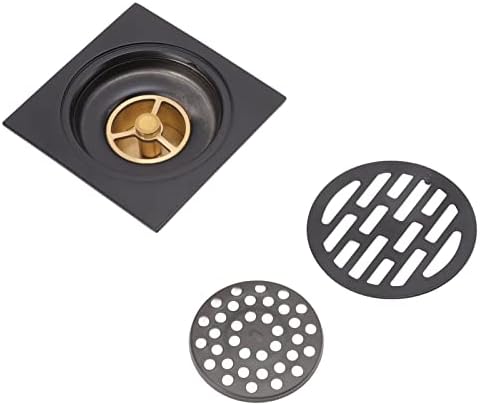 Antique Style Stainless Steel and Copper Drain Grate for Bath and Kitchen